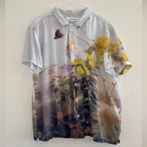 Vintage floral button down